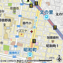 昭和町ビル周辺の地図