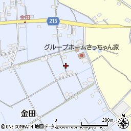岡山県岡山市東区金田826-2周辺の地図