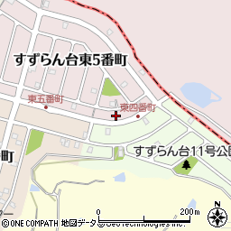 三重県名張市すずらん台東５番町268周辺の地図
