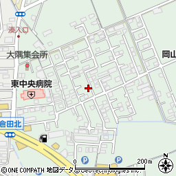 岡山県岡山市中区倉田661周辺の地図