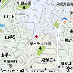 吉元アパート周辺の地図