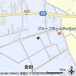 岡山県岡山市東区金田839周辺の地図