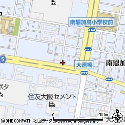 東亜技研株式会社大阪営業所周辺の地図