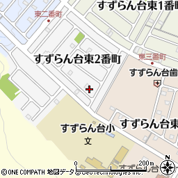 三重県名張市すずらん台東２番町130周辺の地図