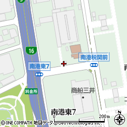 鴻池運輸株式会社　大阪港支店陸運南港営業所周辺の地図