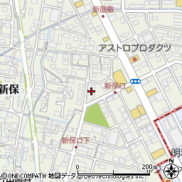 岡山県岡山市南区新保1186-1周辺の地図