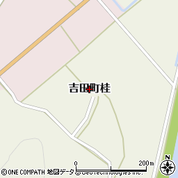 広島県安芸高田市吉田町桂周辺の地図