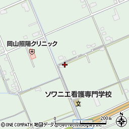 岡山県岡山市中区倉田335-1周辺の地図