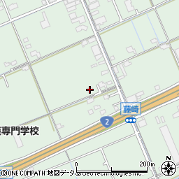 岡山県岡山市中区倉田351周辺の地図