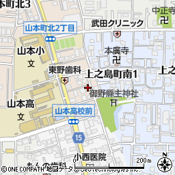 大阪府八尾市山本町北1丁目3-12周辺の地図