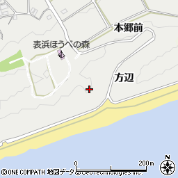 愛知県田原市南神戸町方辺周辺の地図