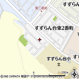 三重県名張市すずらん台東２番町200周辺の地図