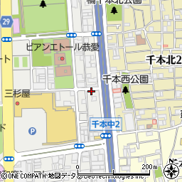 トイレつまり解決・水の生活救急車　大阪市西成区エリア専用ダイヤル周辺の地図