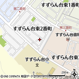 三重県名張市すずらん台東２番町125周辺の地図