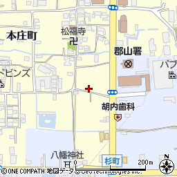 奈良県大和郡山市本庄町289周辺の地図