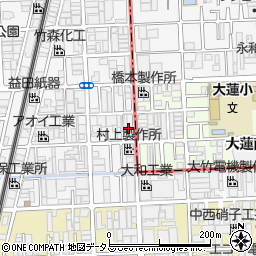 増井研磨工業所周辺の地図