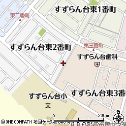 三重県名張市すずらん台東２番町168周辺の地図