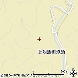 長崎県対馬市上対馬町玖須78周辺の地図