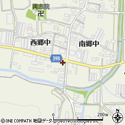 愛知県田原市村松町西郷中28周辺の地図
