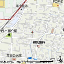 岡山県岡山市南区新保967-3周辺の地図