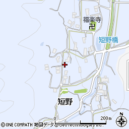 三重県名張市短野926周辺の地図