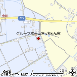 岡山県岡山市東区金田821周辺の地図