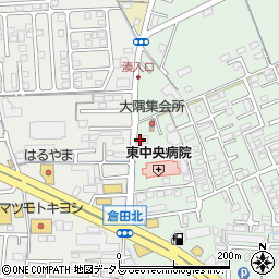 ナショナルベンディング株式会社　岡山営業所周辺の地図
