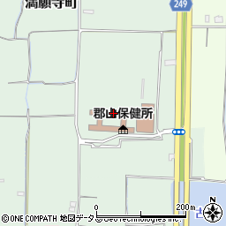 奈良県郡山土木事務所　用地課用地第二係周辺の地図