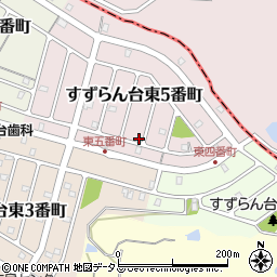 三重県名張市すずらん台東５番町125周辺の地図