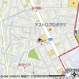 岡山県岡山市南区新保1186-5周辺の地図