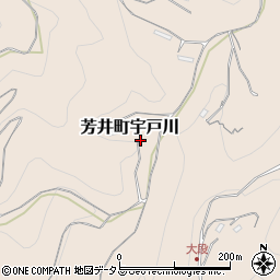 岡山県井原市芳井町宇戸川1133周辺の地図
