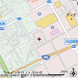 岡山県倉敷市真備町川辺2080周辺の地図