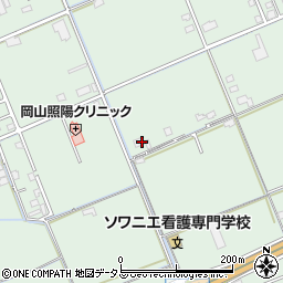 岡山県岡山市中区倉田318周辺の地図
