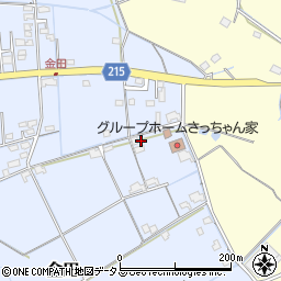 岡山県岡山市東区金田820周辺の地図