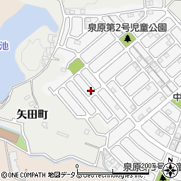 奈良県大和郡山市泉原町61-1周辺の地図