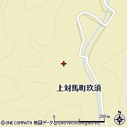 長崎県対馬市上対馬町玖須80周辺の地図