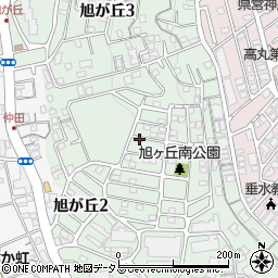 兵庫県神戸市垂水区旭が丘周辺の地図