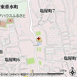 塩屋カントリークラブ周辺の地図