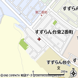 三重県名張市すずらん台東２番町191周辺の地図