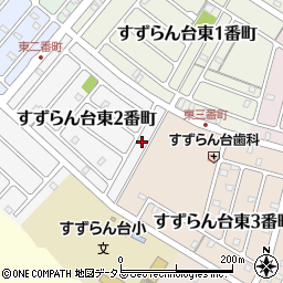 三重県名張市すずらん台東２番町171周辺の地図
