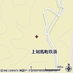 長崎県対馬市上対馬町玖須86周辺の地図