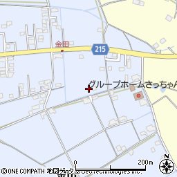 岡山県岡山市東区金田808周辺の地図