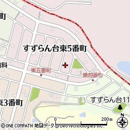 三重県名張市すずらん台東５番町128周辺の地図
