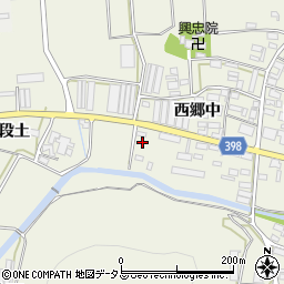 愛知県田原市村松町西郷中48周辺の地図