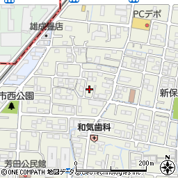 岡山県岡山市南区新保954-22周辺の地図