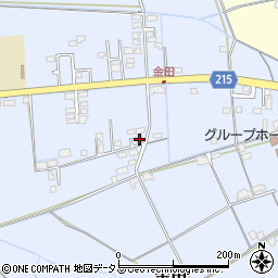 岡山県岡山市東区金田794周辺の地図