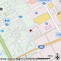 岡山県倉敷市真備町川辺2076周辺の地図