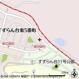 三重県名張市すずらん台東５番町171周辺の地図