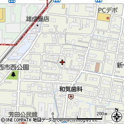 岡山県岡山市南区新保954-19周辺の地図