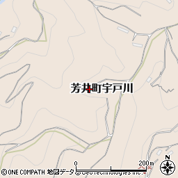 岡山県井原市芳井町宇戸川1135周辺の地図